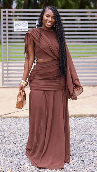 Ceecie Draped Dress