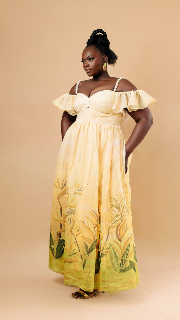 Ohemaa Floral Print Dress