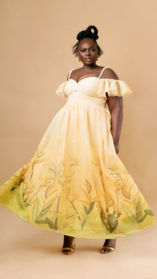 Ohemaa Floral Print Dress
