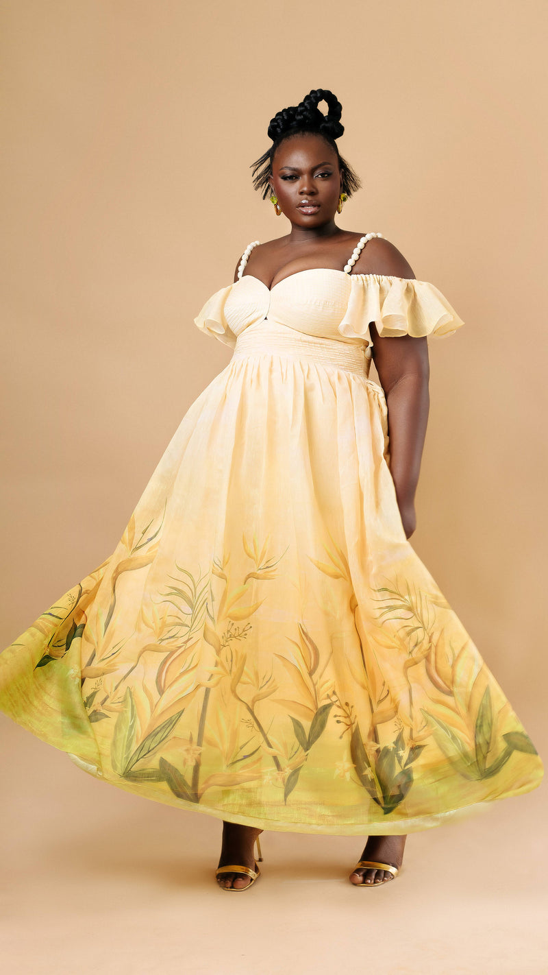 Ohemaa Floral Print Dress