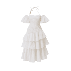 JADE DRESS - Off-White, UK10